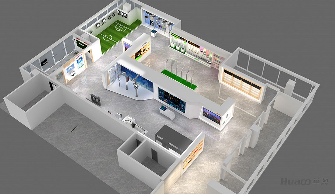 深圳市超頻三科技股份有限公司智慧城市體驗(yàn)廳 深圳市超頻三科技股份有限公司智慧城市體驗(yàn)廳